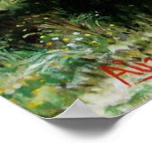 OLIVENBÄUME IN RIMAGGIO POSTER (Ecke)