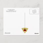 OLIVENBÄUME IN RIMAGGIO POSTKARTE (Rückseite)