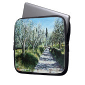OLIVENBÄUME IN RIMAGGIO - TUSKANIE LAPTOPSCHUTZHÜLLE (Vorderseite Links)