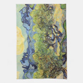 Olivenbäume mit Alpillen von Vincent van Gogh Geschirrtuch (Vertikal)
