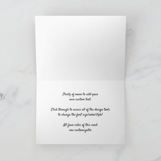 Olivenbäume mit Alpillen von Vincent van Gogh Karte (Innenseite)