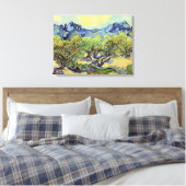 Olivenbäume mit Alpillen von Vincent van Gogh Leinwanddruck (Insitu (Schlafzimmer))