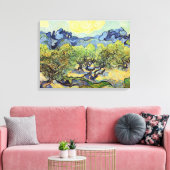 Olivenbäume mit Alpillen von Vincent van Gogh Leinwanddruck (Insitu (Wohnzimmer))