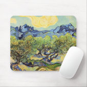 Olivenbäume mit Alpillen von Vincent van Gogh Mousepad (Mit Mouse)