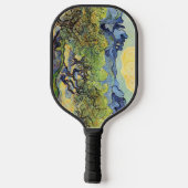 Olivenbäume mit Alpillen von Vincent van Gogh Pickleball Schläger (Rückseite)