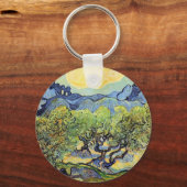 Olivenbäume mit Alpillen von Vincent van Gogh Schlüsselanhänger (Vorderseite)