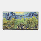 Olivenbäume mit Alpillen von Vincent van Gogh Schreibtischunterlage (Vorderseite)