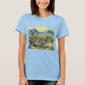 Olivenbäume mit Alpillen von Vincent van Gogh T-Shirt (Vorderseite)