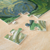 Olivenbäume nach Van Gogh Gemälde Art Puzzle (Seite)