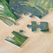 Olivenbäume nach Van Gogh Gemälde Art Puzzle (Seite)
