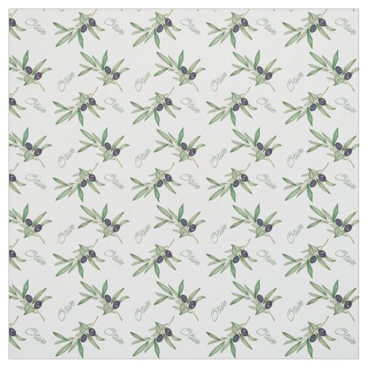 Olivenbäume Stoff (Muster)