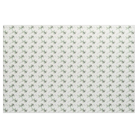 Olivenbäume Stoff (Fat Quarter (45,7 x 55,9 cm))