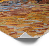 Olivenbäume, Vincent van Gogh Poster (Ecke)