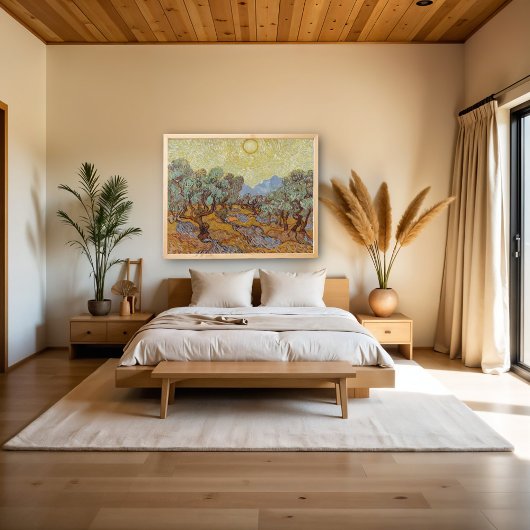 Olivenbäume, Vincent van Gogh Poster