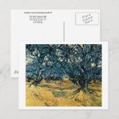 Olivenbäume, Vincent van Gogh Postkarte (Vorne/Hinten)