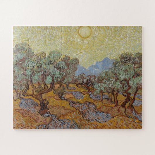 Olivenbäume, Vincent van Gogh Puzzle (Horizontal)