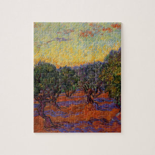 Olivenbäume - Vincent van Gogh Puzzle