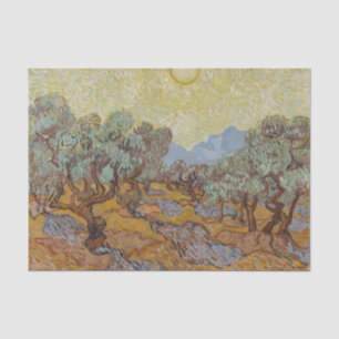 Olivenbäume, Vincent van Gogh Seidenpapier