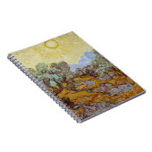 Olivenbäume Vincent van Goghs |, 1889 Notizblock (Rechte Seite)