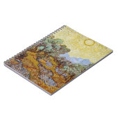 Olivenbäume Vincent van Goghs |, 1889 Notizblock (Linke Seite)
