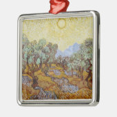 Olivenbäume Vincent van Goghs |, 1889 Ornament Aus Metall (Links)
