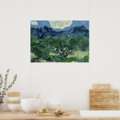 Olivenbäume von Van Gogh Poster (Küche)
