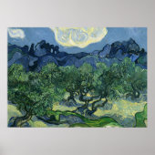 Olivenbäume von Van Gogh Poster (Vorne)