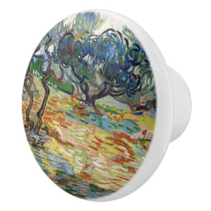 Olivenbäume von Vincent Van Gogh Keramikknauf