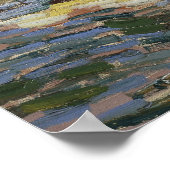 Olivenbäume von Vincent Van Gogh Poster (Ecke)