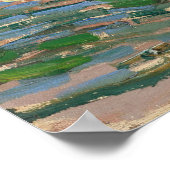 Olivenbäume von Vincent Van Gogh Poster (Ecke)