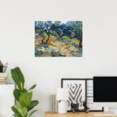 Olivenbäume von Vincent van Gogh Poster (Heimbüro)