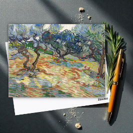 Olivenbäume von Vincent Van Gogh Postkarte
