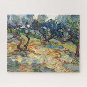 Olivenbäume von Vincent Van Gogh Puzzle