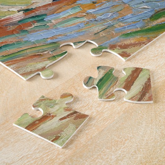 Olivenbäume von Vincent Van Gogh Puzzle (Seite)