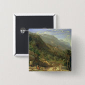 Olivenbaumgruppen bei Varenna, See Como, Italien, Button (Vorne & Hinten)