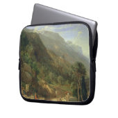 Olivenbaumgruppen bei Varenna, See Como, Italien, Laptopschutzhülle (Vorderseite Links)