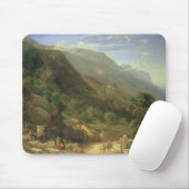 Olivenbaumgruppen bei Varenna, See Como, Italien, Mousepad (Mit Mouse)
