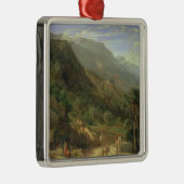 Olivenbaumgruppen bei Varenna, See Como, Italien, Ornament Aus Metall (Rechts)