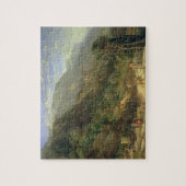 Olivenbaumgruppen bei Varenna, See Como, Italien, Puzzle (Vertikal)