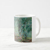 Olivenbaumholz im Moreno Gardens (von Monet) Kaffeetasse (VorderseiteRechts)