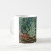 Olivenbaumholz im Moreno Gardens (von Monet) Kaffeetasse (Vorderseite Links)