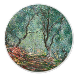 Olivenbaumholz im Moreno Gardens (von Monet) Keramikknauf