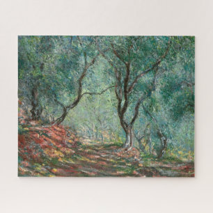 Olivenbaumholz im Moreno Gardens (von Monet) Puzzle