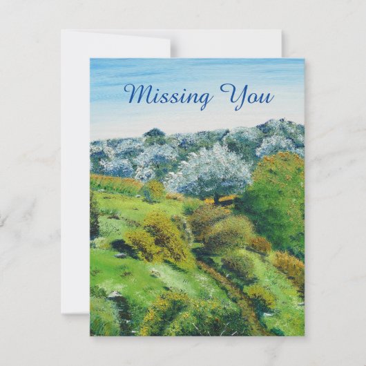 Olivenbaumkarte (Vorderseite)