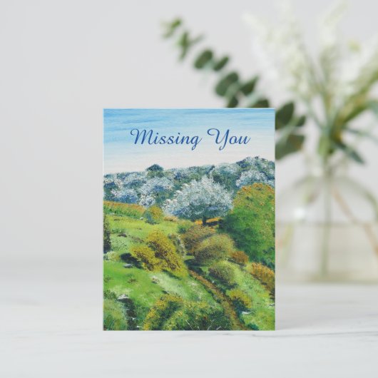 Olivenbaumkarte (Stehend Vorderseite)