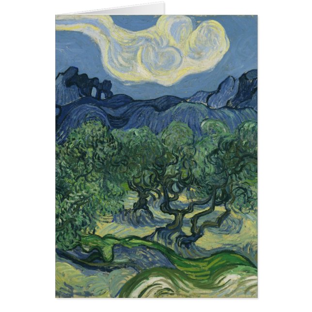 Olivenbaumkarte (Vorne)