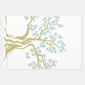 Olivenbaumskizze Geschenkpapier Set (Vorderseite)