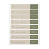 Olivenbaumzweig, rustikale und minimalistische Hoc (Bogen)