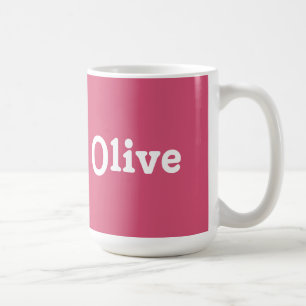 Olivenbecher Kaffeetasse