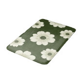 Olivenblätter Badematte (Schrägansicht)